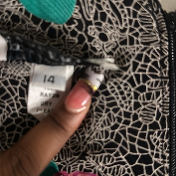 EUC VINTAGE JACKIE BERNARD DRESS - Picture 3 of 5